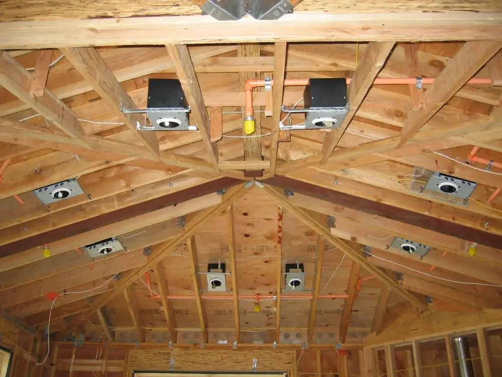 Electrical rough-in for new construction
